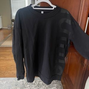 Black Lulu lemon crew neck